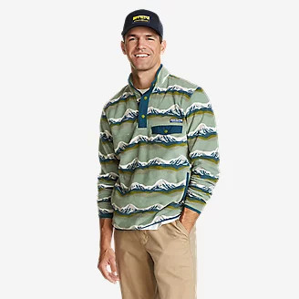 Men's Chutes Mock Neck Fleece | Eddie Bauer, LLC