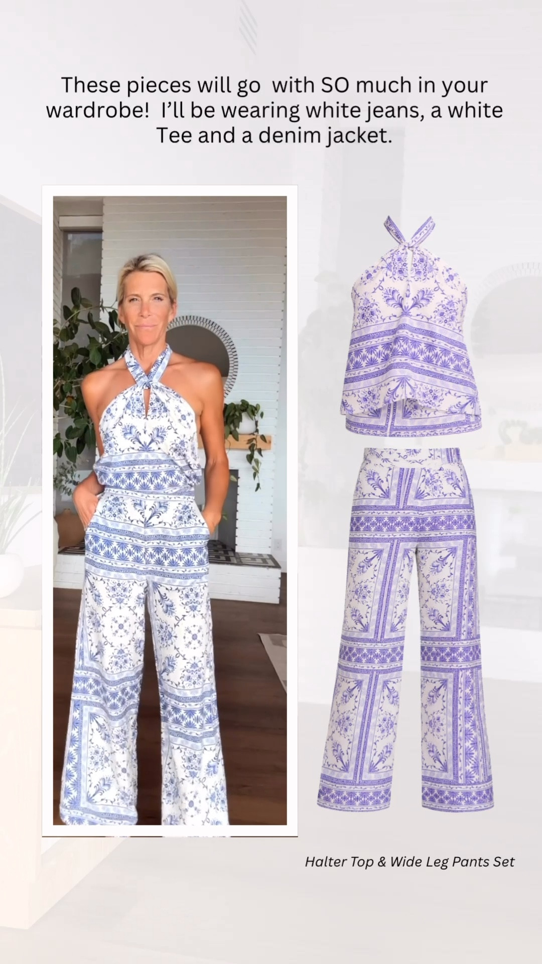 Versatile summer matching set outfit ideas.

#LTKootd #LTKOver40 #LTKSeasonal