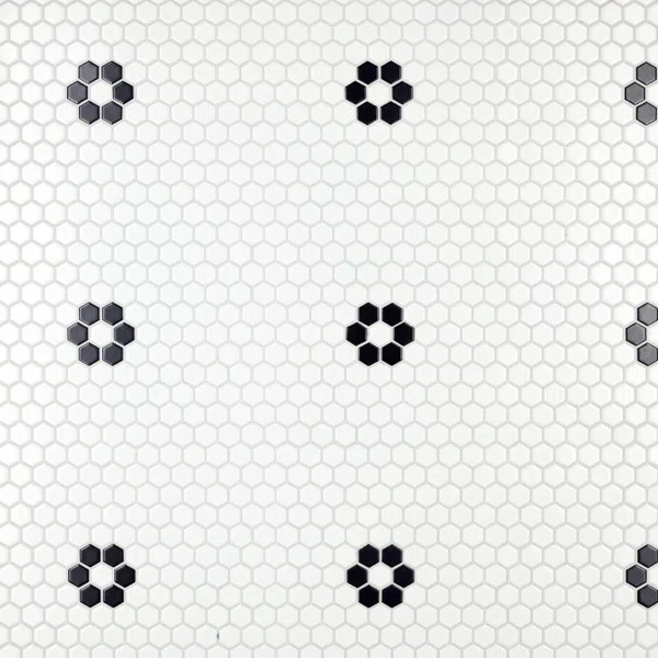 Metro 1" Hex 10-1/4 " x 11-7/8 " Porcelain Mosaic Floor & Wall Tile | Wayfair North America