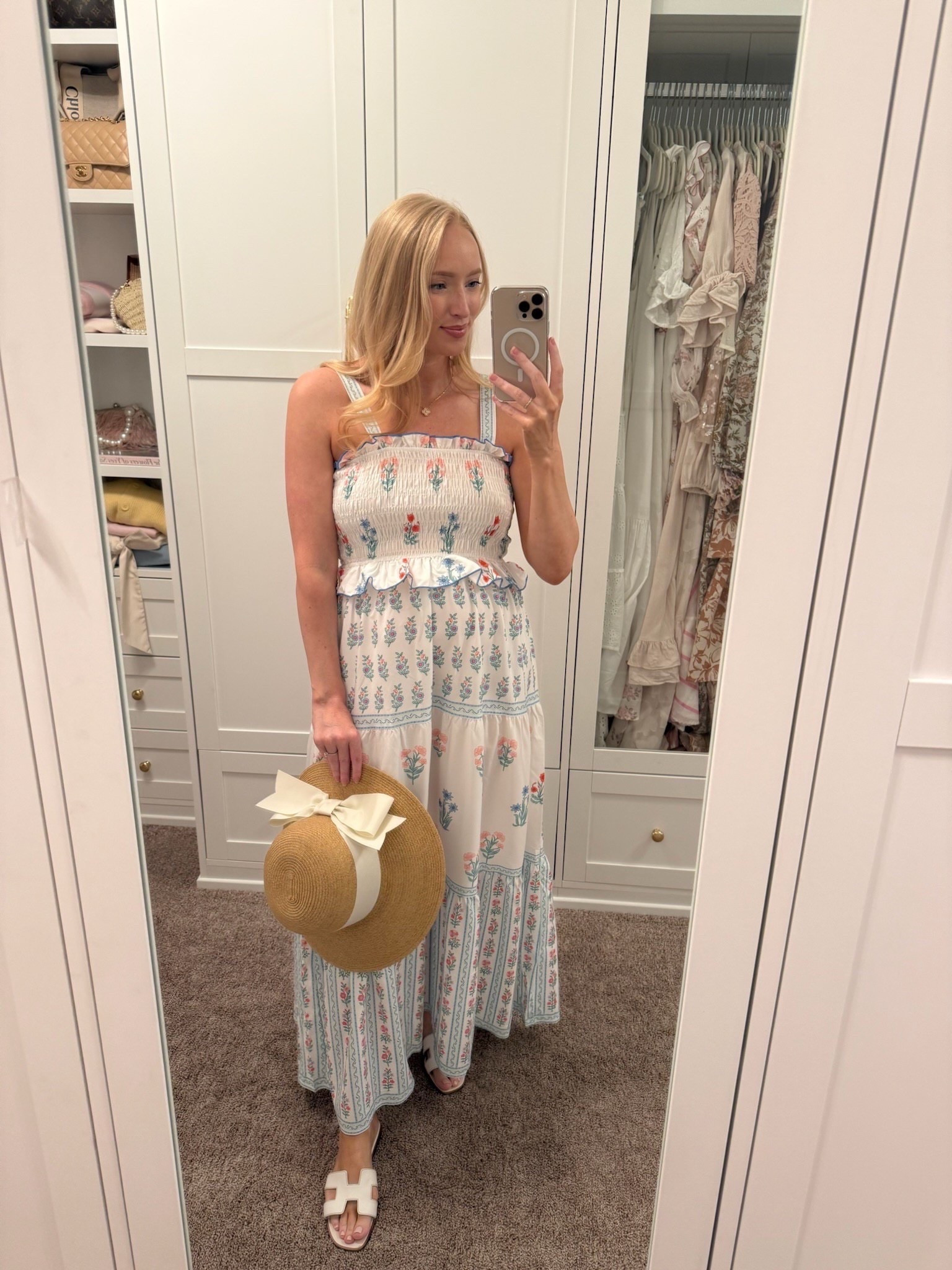 The most darling maxi dress is part of Amazon Prime week! It’s my most worn dress this season. Perfect for a girly brunch, garden party, or a shower! Wearing size small. It’s bump friendly. Spring dresses // summer dresses // maxi dresses // vacation dresses // resortwear // brunch dresses // garden party dresses // 

#LTKSaleAlert #LTKStyleTip #LTKBump