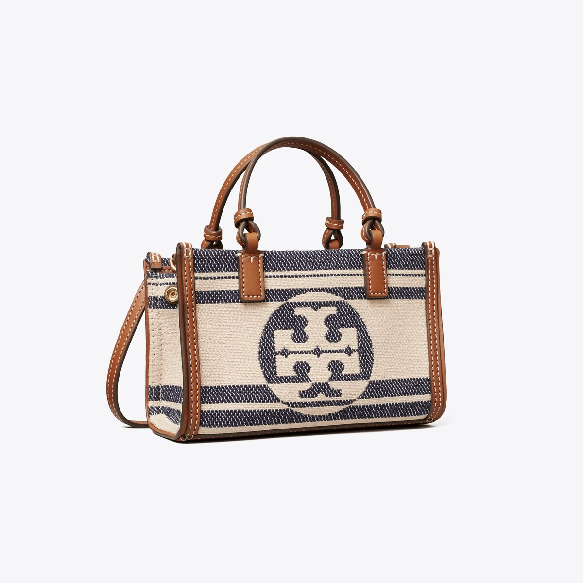 Ella Jacquard Stripe Mini Tote | Tory Burch (US)