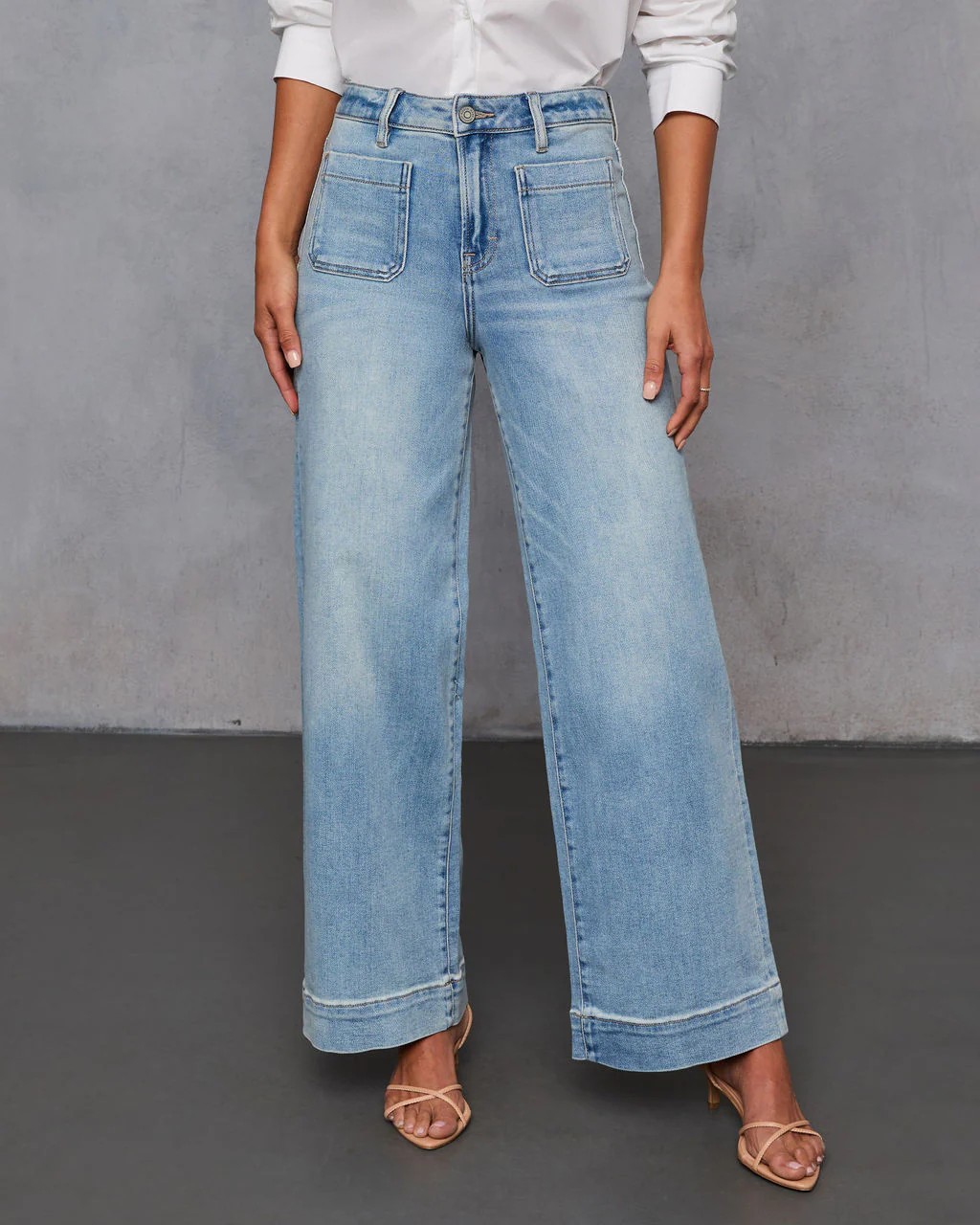 Janis Wide Leg Jeans | VICI