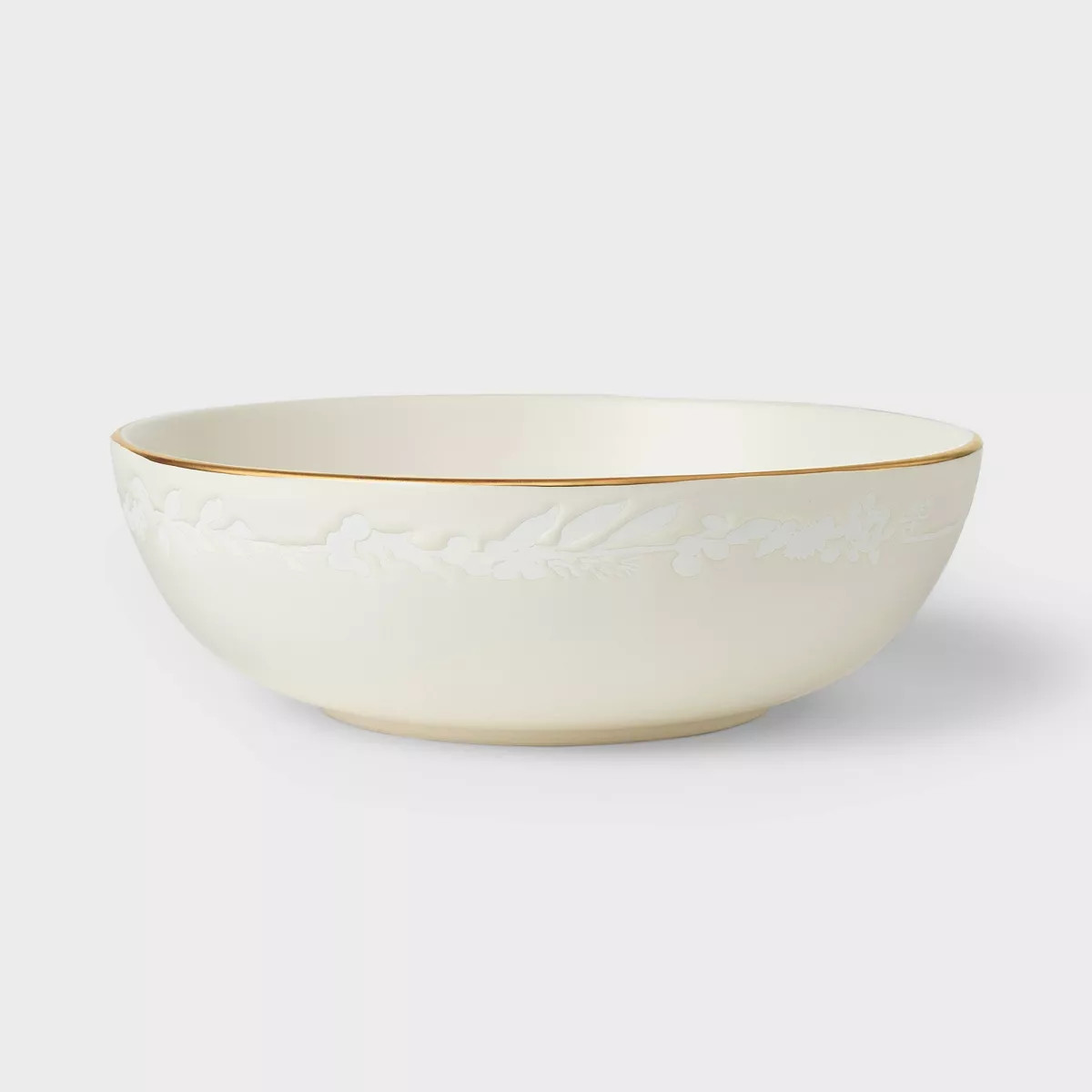Stoneware Serving Bowl Snowfall White - Threshold™ designed with Studio McGee | Target