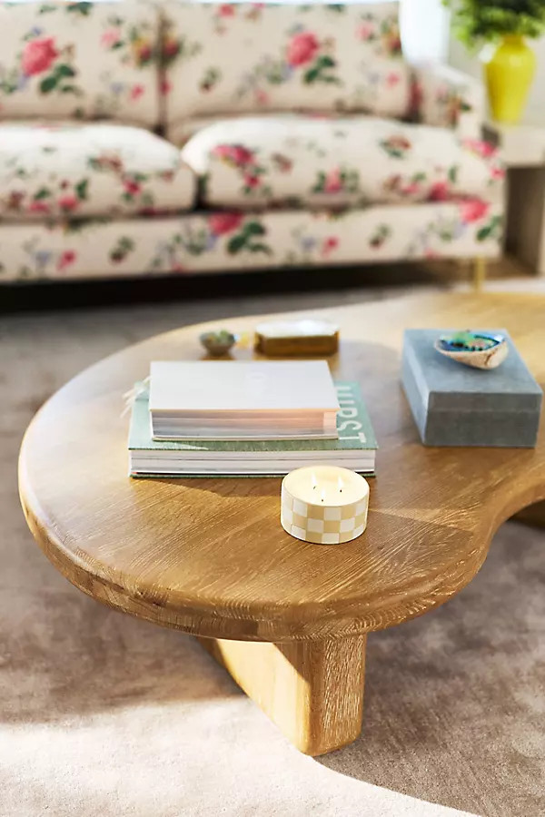 Oona 47" Oak Coffee Table | Anthropologie (US)