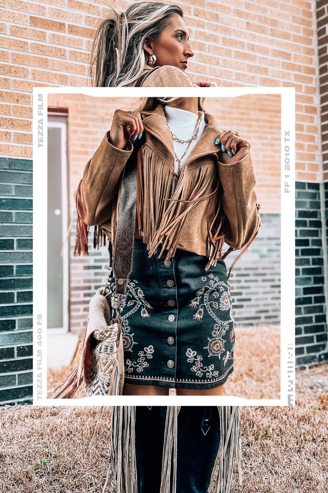 Business outfit inspo with a western twist ✨ Jacket + Boots are from NanaMacs - code EMILLER15

#LTKSpringSale #LTKstyletip #LTKworkwear