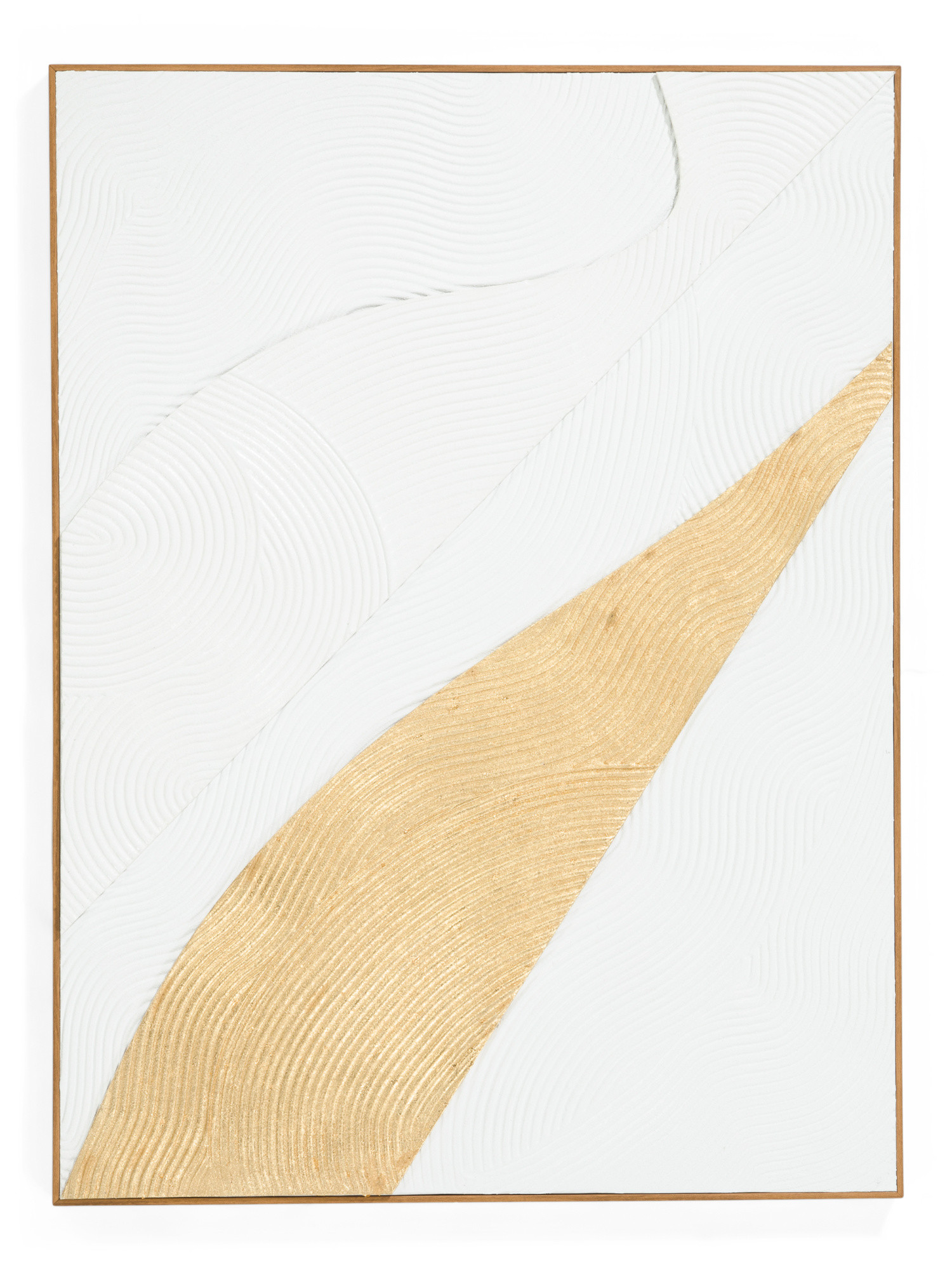 30x40 Textured Abstract Wall Art With Floating Frame | TJ Maxx