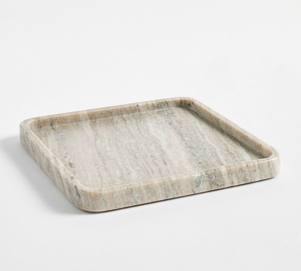 Isla Home Office Square Tray - Beige | Pottery Barn (US)