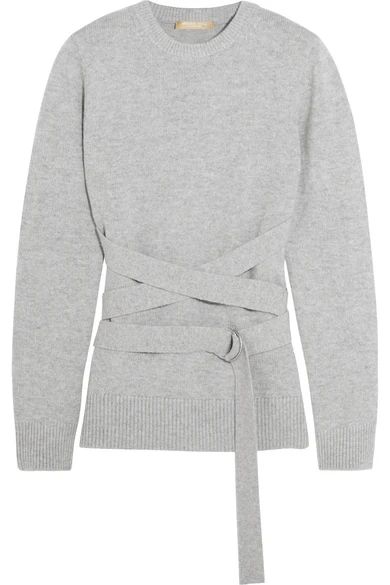 Belted cashmere sweater | NET-A-PORTER (US)