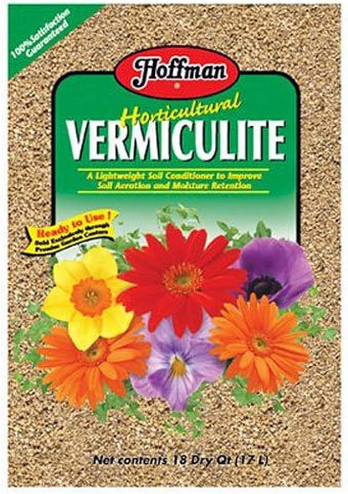 Hoffman 16004 Soils and Ammendments Horticultural Vermiculite, 18 Quarts | Amazon (US)