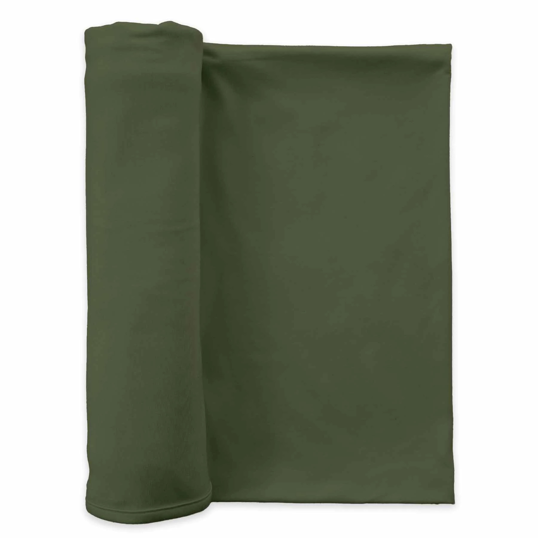 All Solid Bamboo Knit Swaddle Blankets: Olive | Persnickety