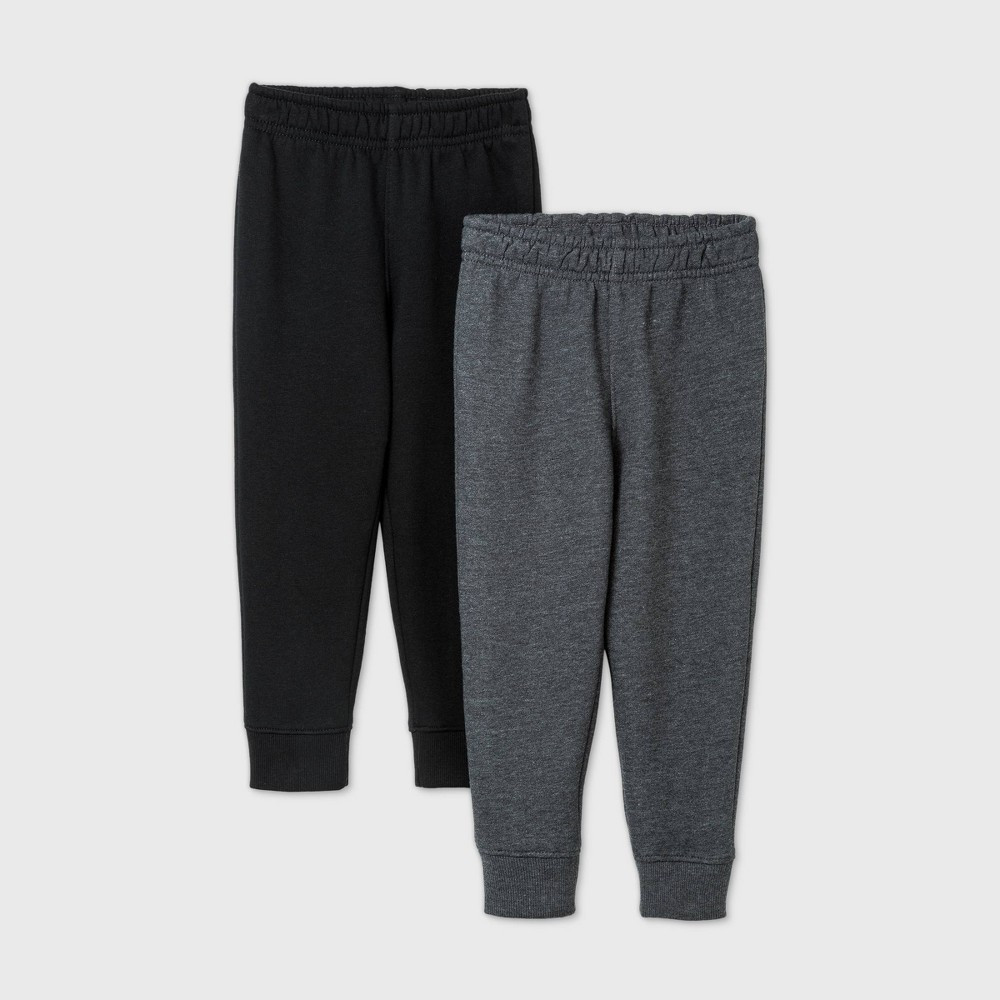 Toddler Boys' 2pk Fleece Pull-On Pants - Cat & Jack™ | Target