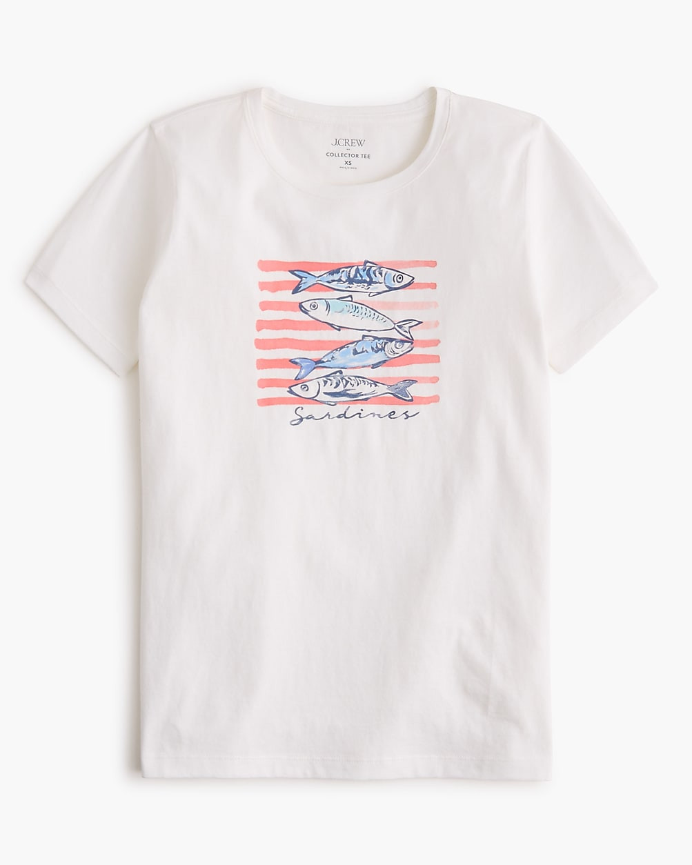 Sardines graphic tee | J.Crew Factory