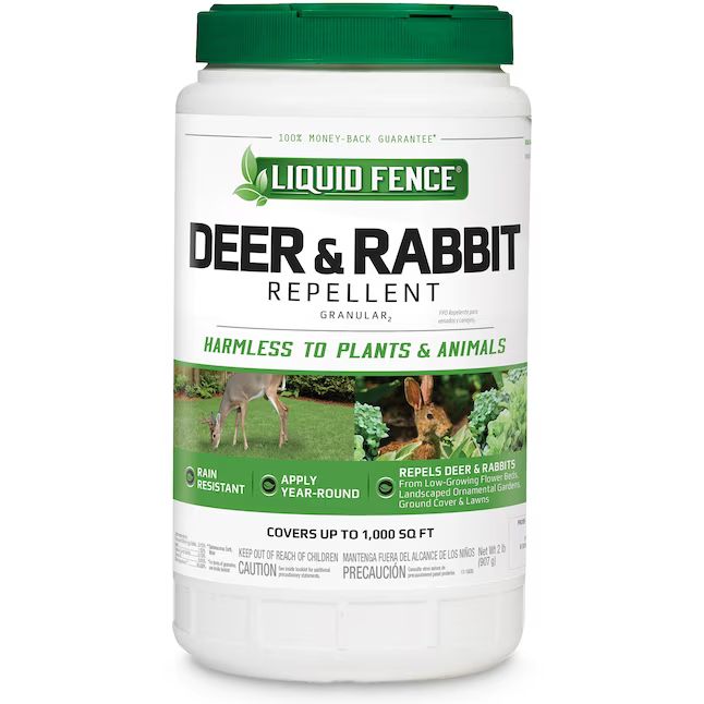 Liquid Fence Deer and Rabbit 2lb Granules Repellent | Lowe's