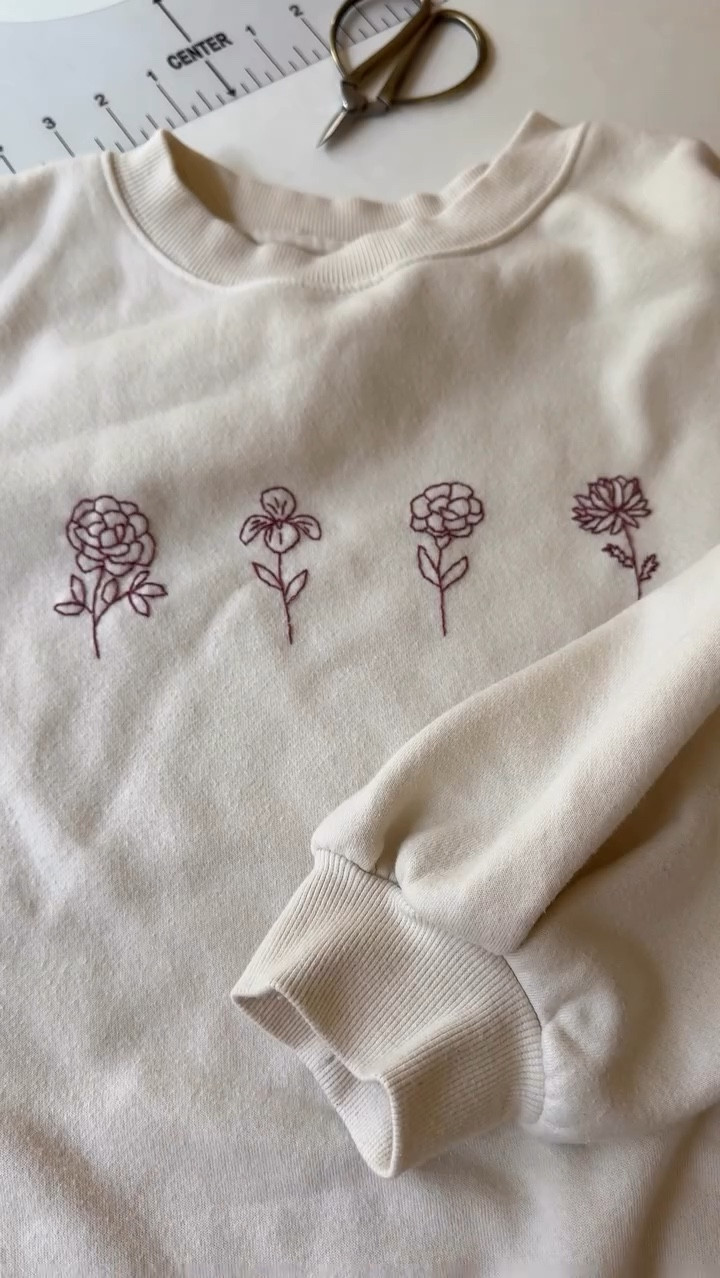 Makes me so happy to add another flower to the bunch 🥰 two November babies, a January, and a February 🫶🏻

Comment “BIRTH FLOWERS” for the flower patterns/stickers