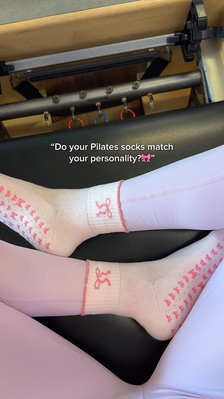 The CUTEST socks in class if I do say so myself🤭🩰🎀✨ 

Comment SHOP below to receive a DM with the link to shop this post on my LTK ⬇ https://liketk.it/52XjV

#pilates #pilateslovers #pilatesfit #pilatesworkout #pilatescommunity #pilatesgirl #pilatesprincess #pinterestgirl #pinterestaesthetic #pintereststyle #itgirl #itgirlstyle #thatgirl #thatgirlaesthetic #pinkaesthetic #pinkeverything #girlythings #girly #selfcaredaily #selfcareroutine