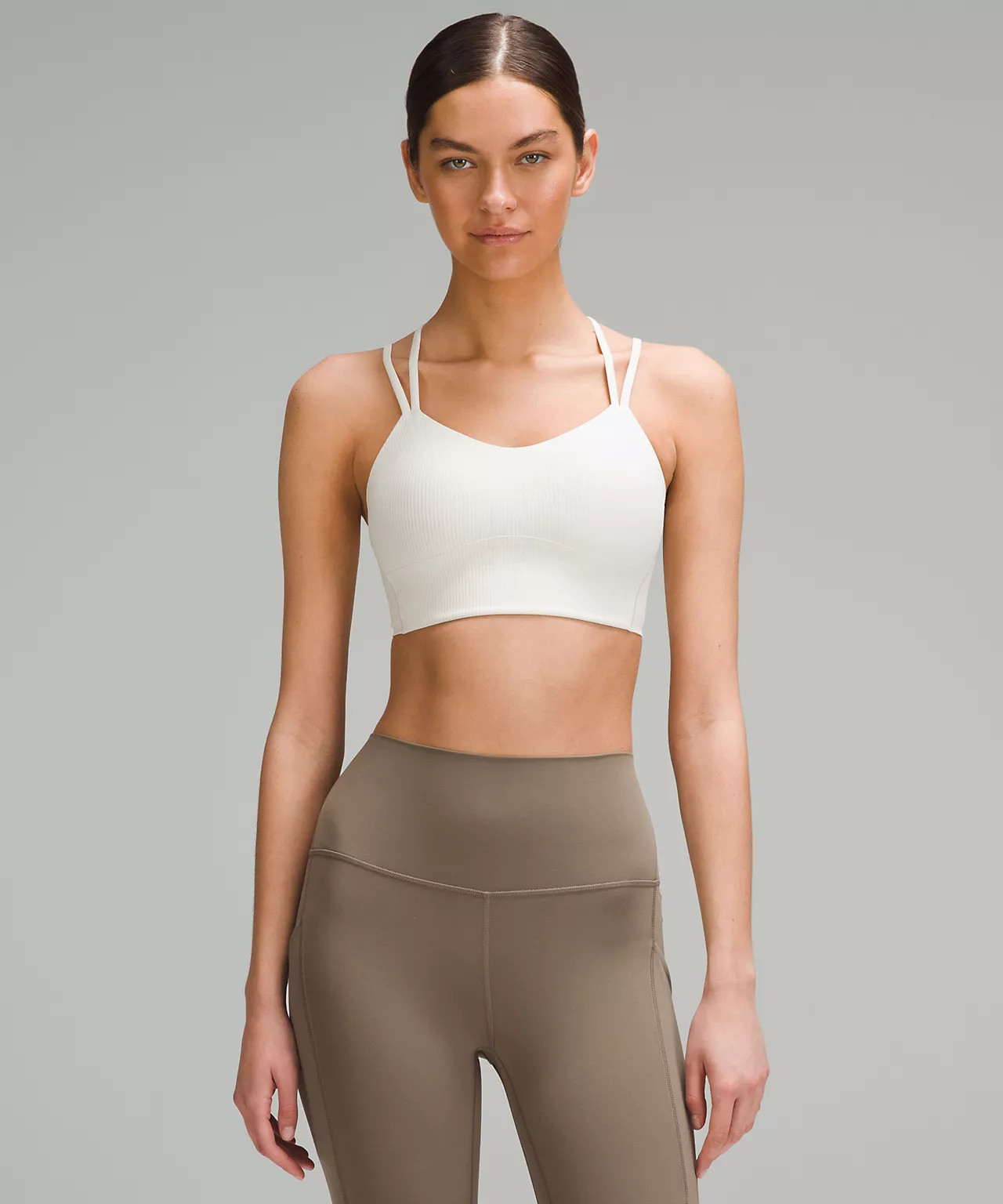 Like a Cloud Ribbed Longline Bra | Lululemon (US)