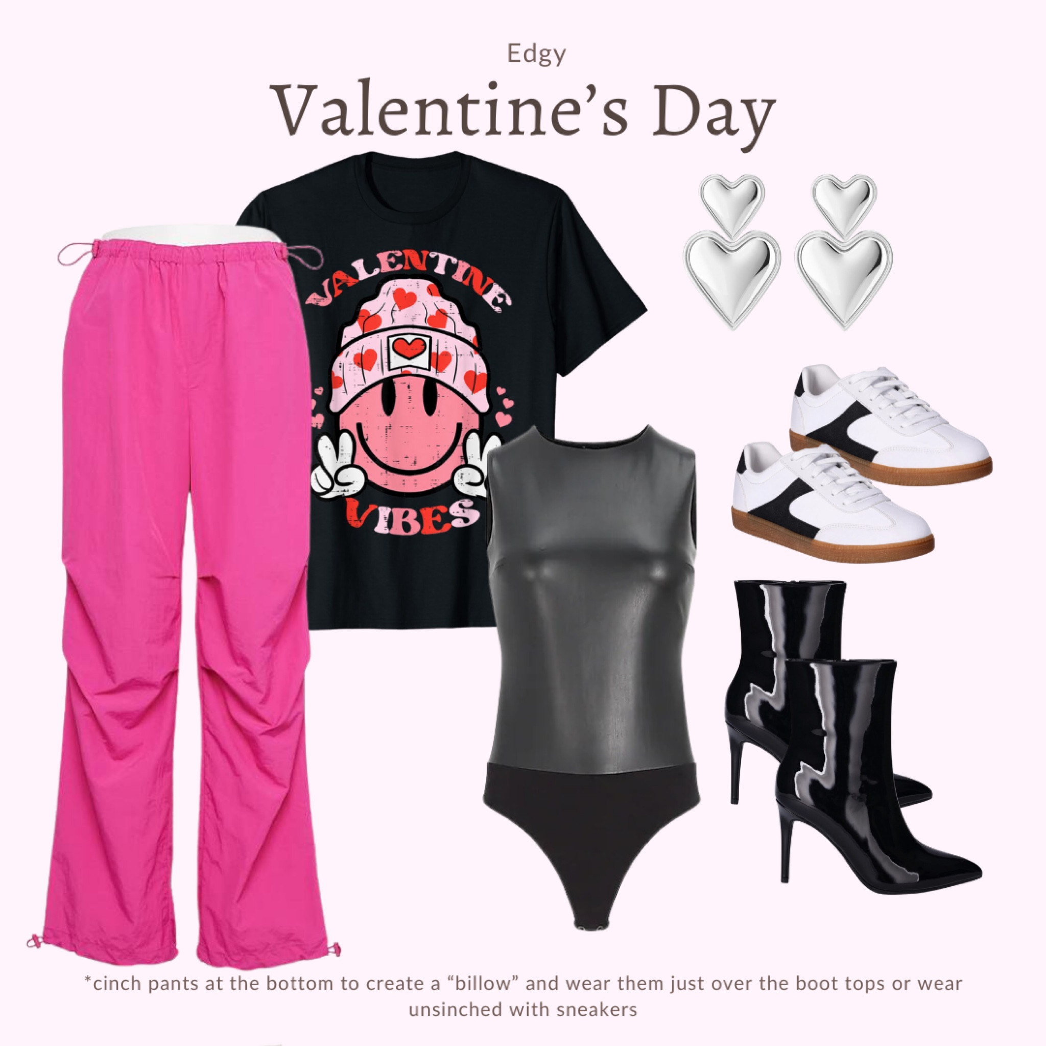 Edgy, Valentine’s Day, pink pants, street style, booties, date night, teacher outfitt

TTS all pieces 

#LTKSeasonal #LTKfindsunder50 #LTKMostLoved