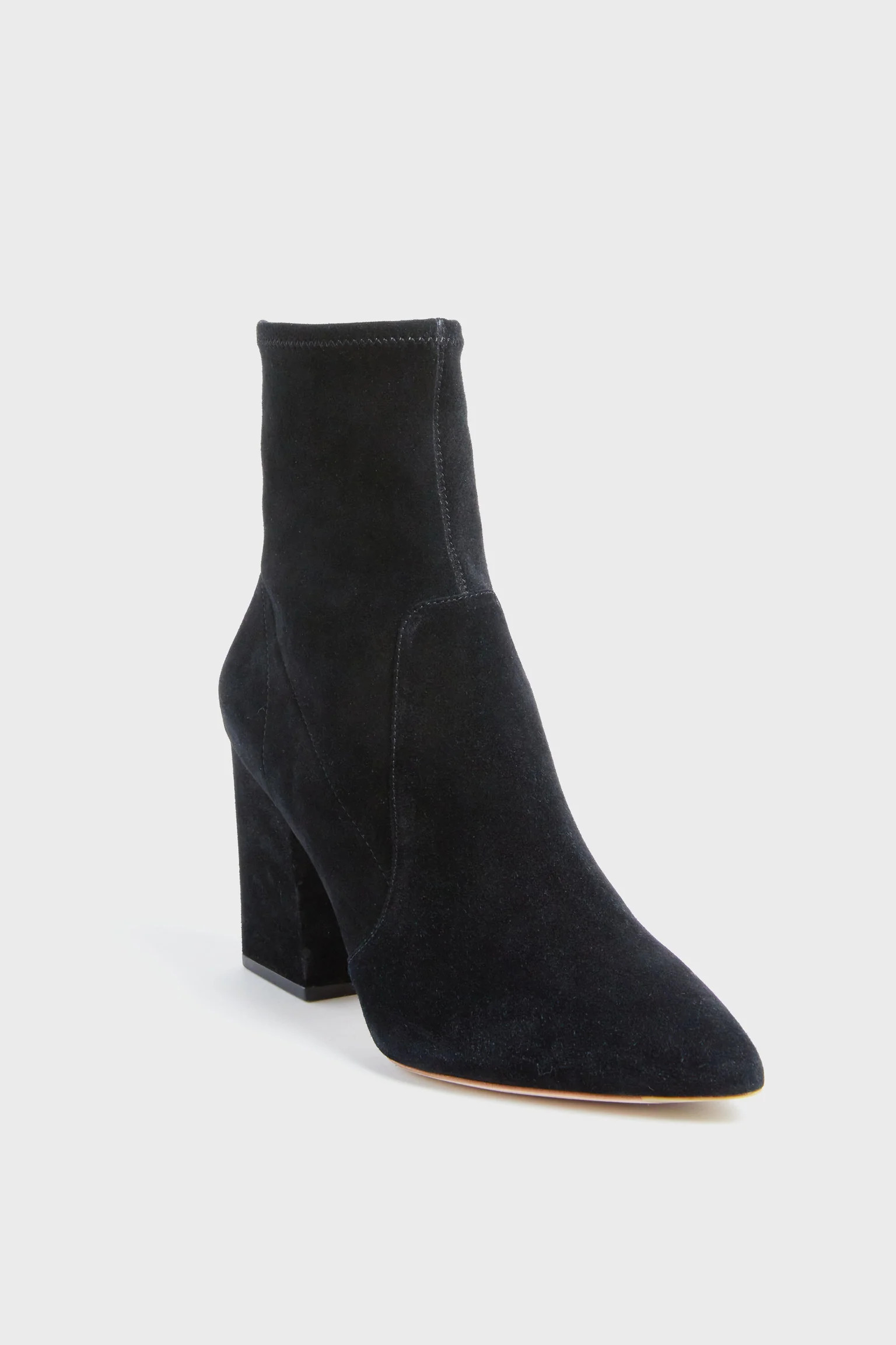 Black Isla Slim Ankle Booties | Tuckernuck (US)