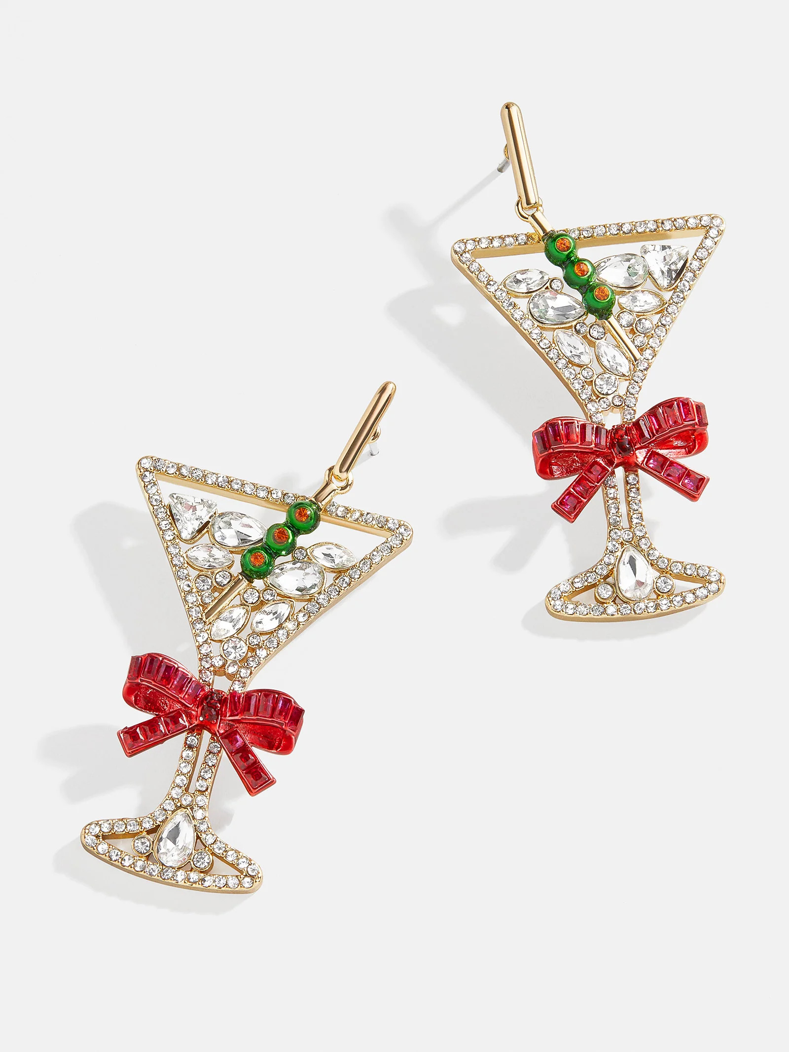 Holiday Spirits Earrings - Holiday Martini | BaubleBar (US)