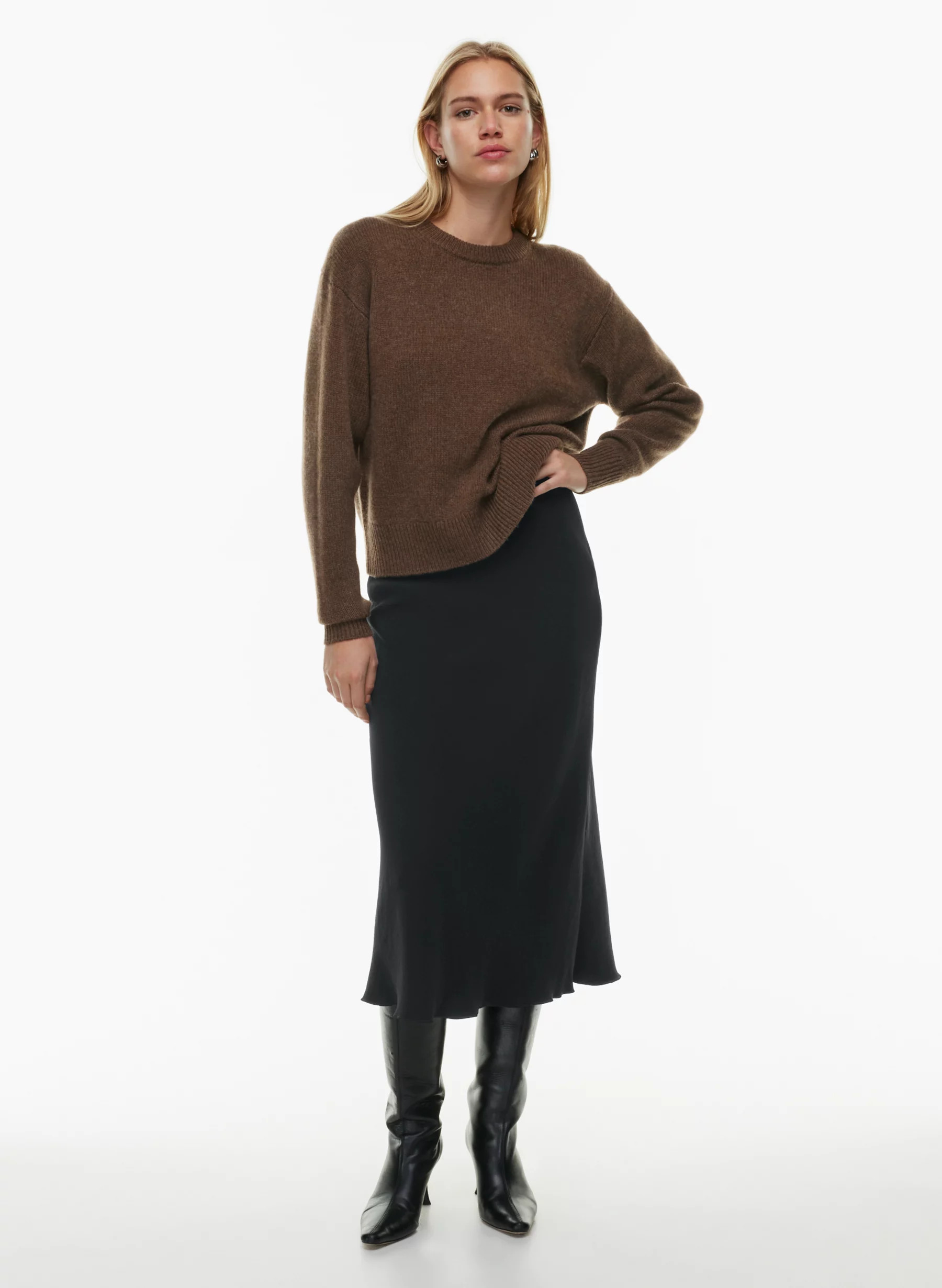 LUXE CASHMERE MARIA SWEATER | Aritzia