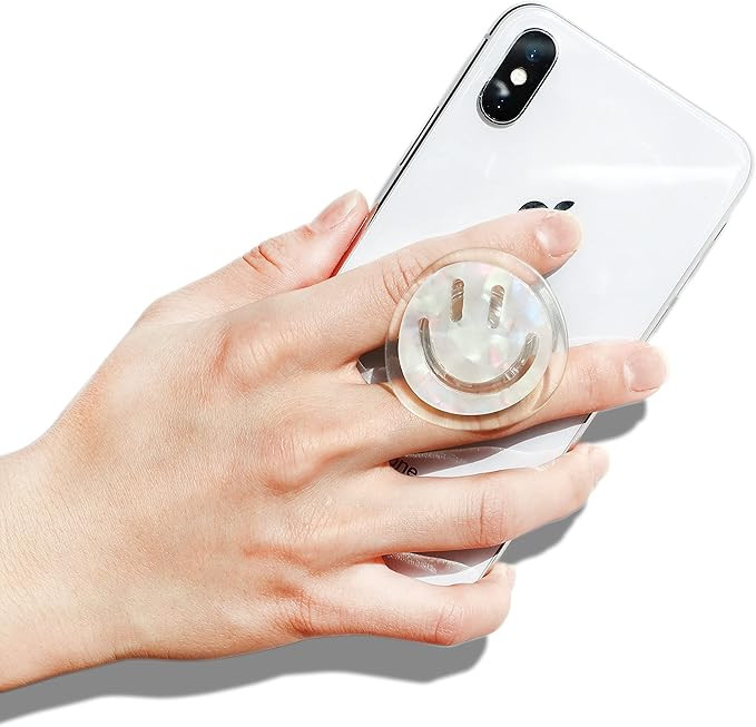 GRIPONG Smiley Face Phone Grip - Fun and Expandable Accessory for enhanced Smartphone Stability -... | Amazon (US)