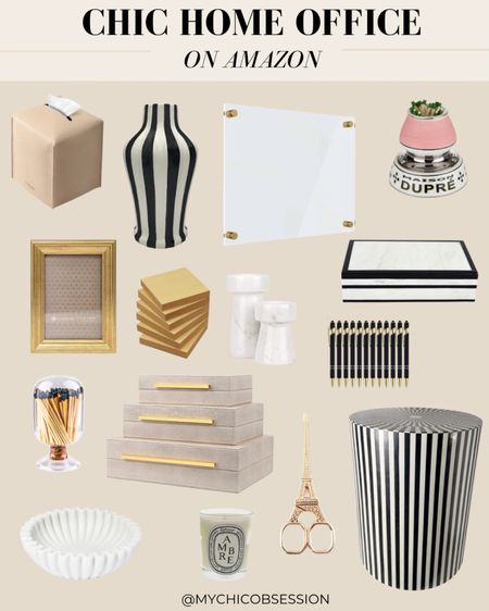 Home office decor and supplies from Amazon for a chic space. Marble bowl, gold sticky notes, storage boxes, and more!

#LTKHome #LTKFindsUnder50 #LTKFindsUnder100