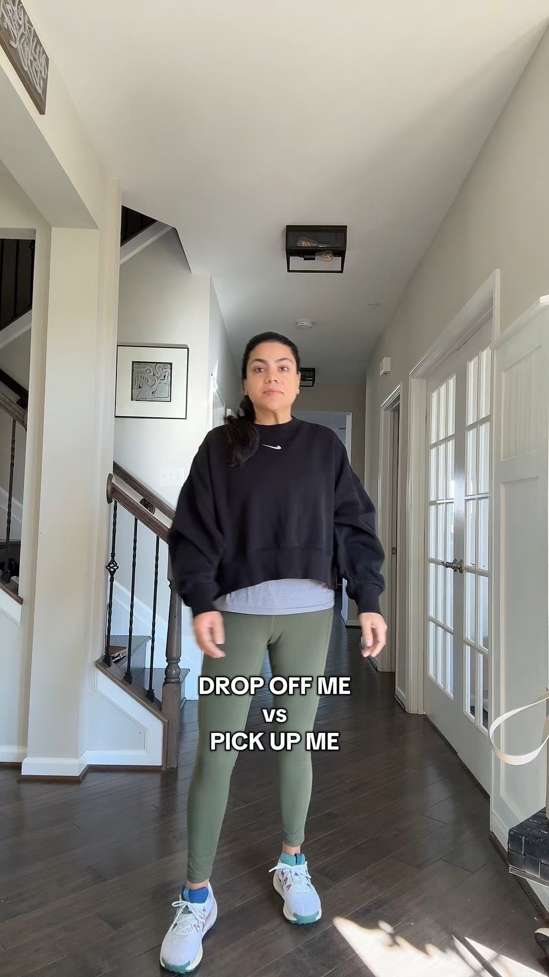 Drop off me vs pick up me 

#LTKActive #LTKmomlife #LTKOver40