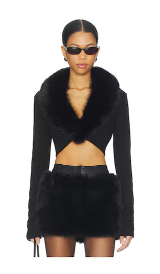 Fernanda Top in Black | Revolve Clothing (Global)