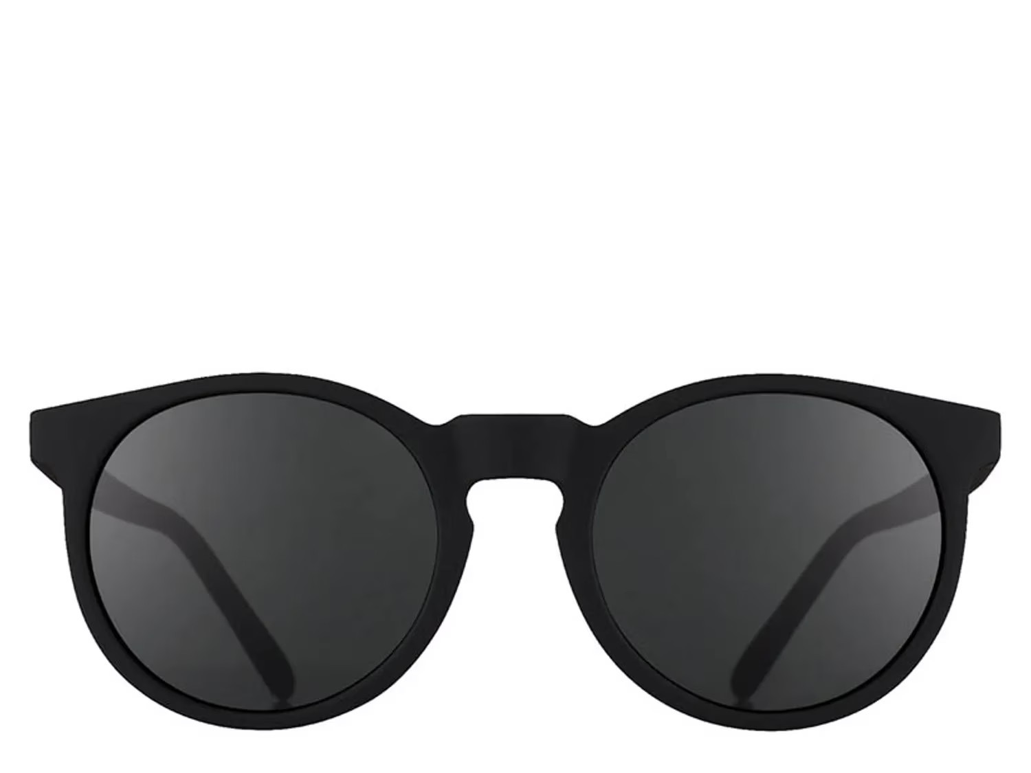 Goodr It's Not It's Obsidian Polarized Round Sunglasses | Men | Women's | Black | Size One Size | Sunglasses | DSW