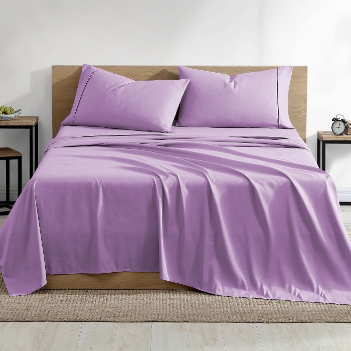 Hydro-Brushed Solid Microfiber Sheet Set by Bare Home | Target