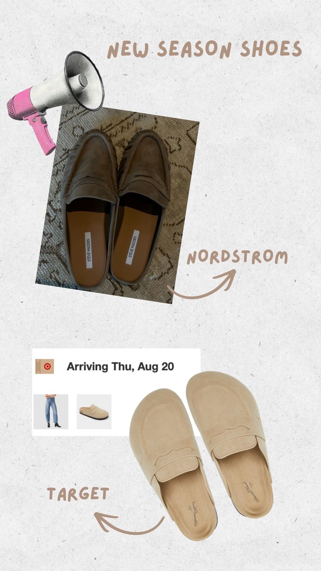 Season of the mule!! I have seen these target mules everywhere so I ordered them! Will update on when they come in! Also ordered these Steve Madden ones and they feel like BUTTER! 

Dressupbuttercup.com #dressupbuttercup #dederaad

#LTKootd #LTKmomlife #LTKSeasonal