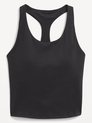 PowerSoft Cropped Shelf-Bra Tank Top for Women | Old Navy (US)
