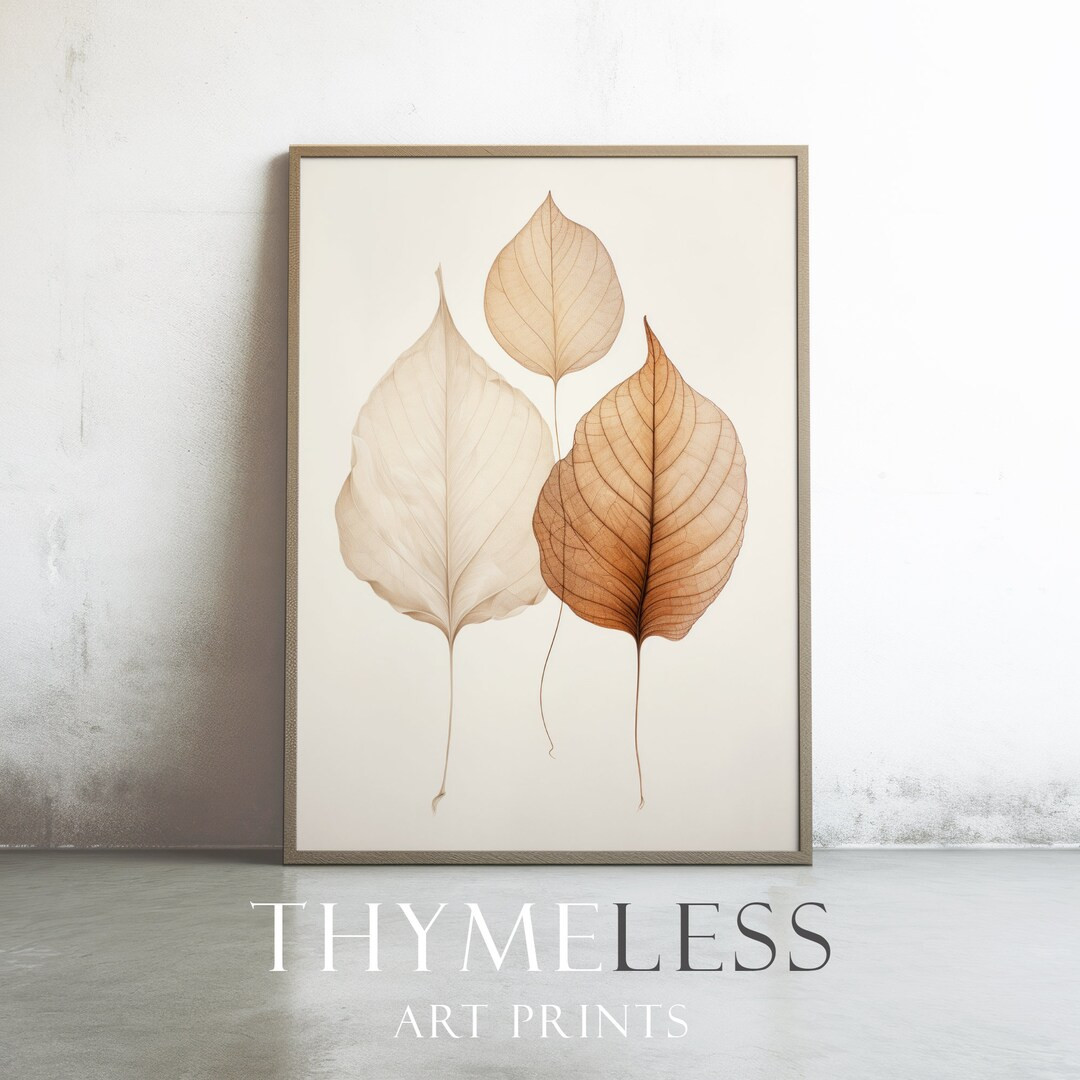 002 Autumn Leaves, Watercolor Style Digital Art, Vintage Inspired, Digital Art Print, Printable, ... | Etsy (US)