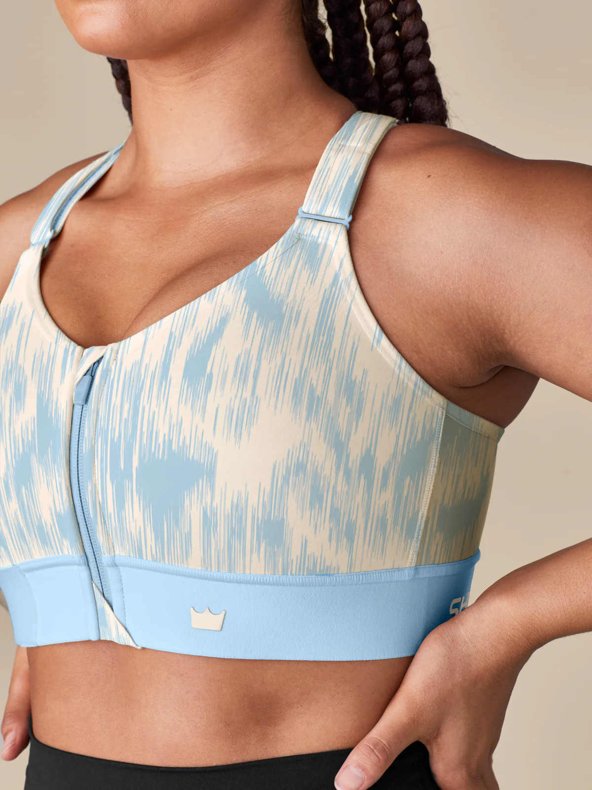 Flex Sports Bra™ - Limitless Sky Blue | SHEFIT
