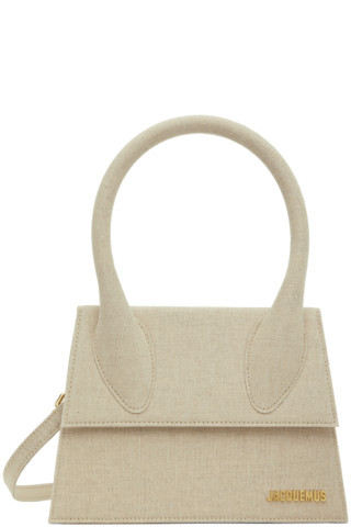 Beige Le Papier 'Le Grand Chiquito' Bag | SSENSE
