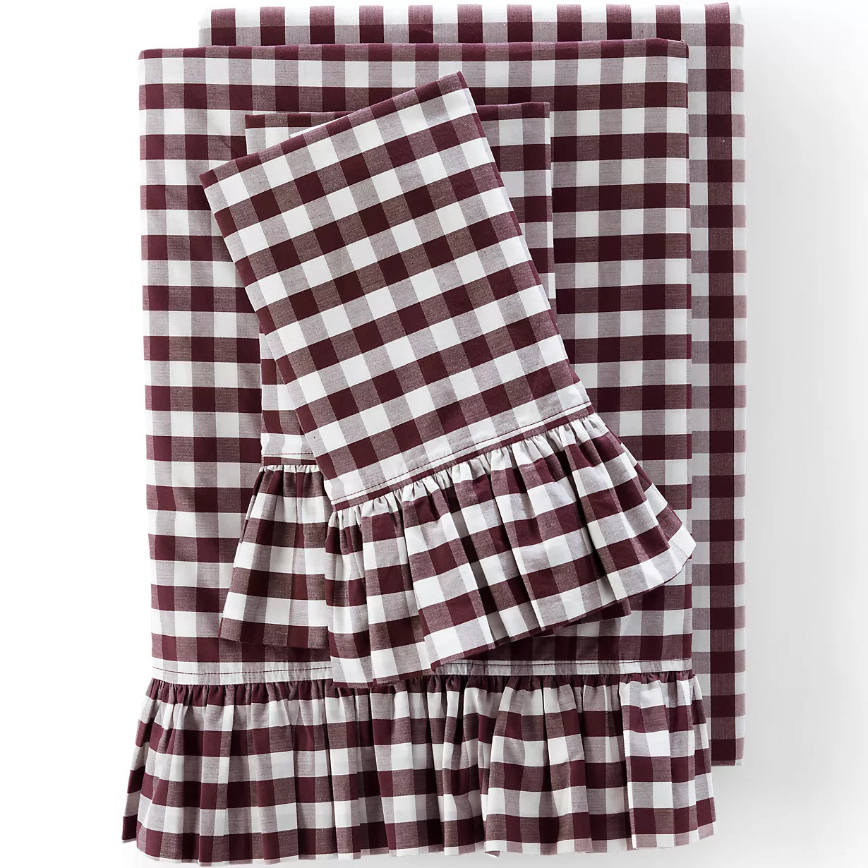 Ruffle Bed Sheet Set | Lands' End (US)