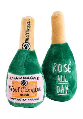 Haute Diggity Dog LLC Woof Clicquot RosÃ© Plush Dog Toy, Green | Belk