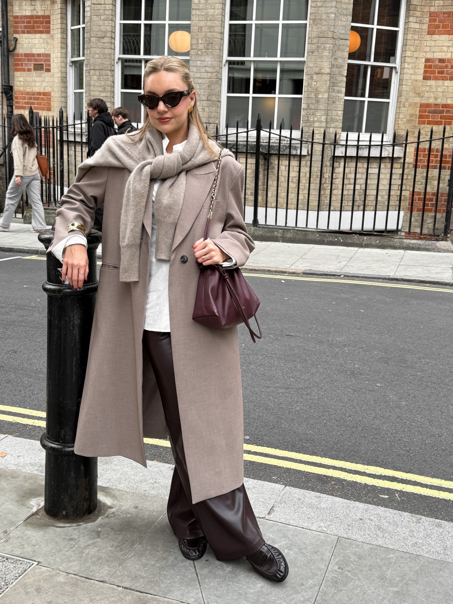 London winter outfit of the day 