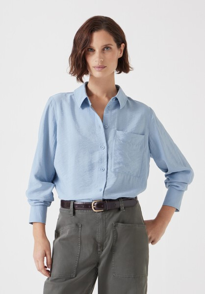 Air Flow Long Sleeve Relaxed Shirt | Hush UK