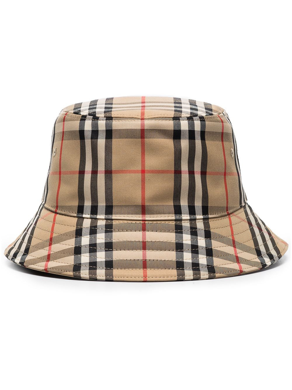 Burberry Vintage Check bucket hat - Brown | Farfetch Global