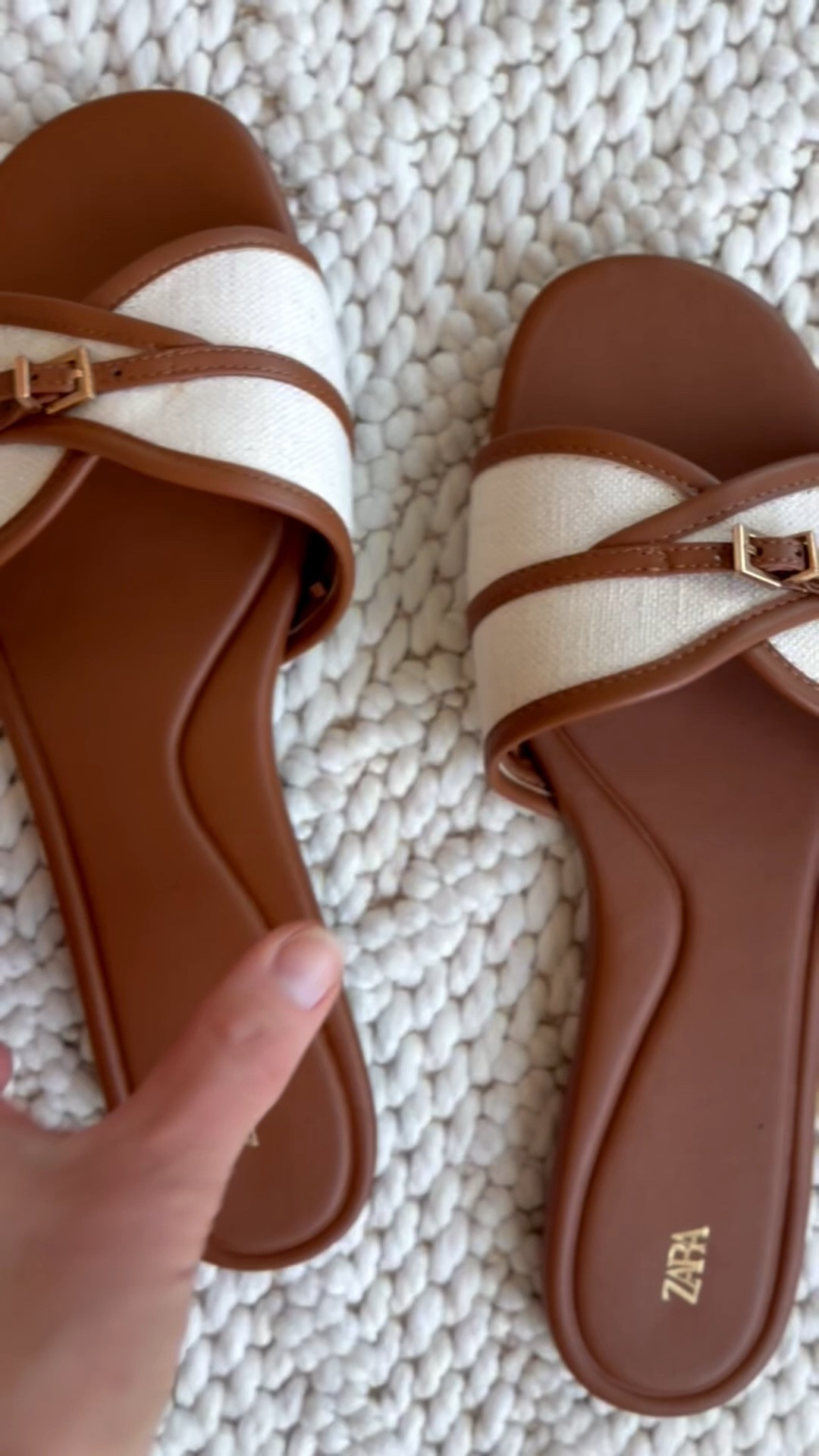 These Zara slides are the perfect summer sandal!

#LTKootd #LTKSeasonal #LTKOver40