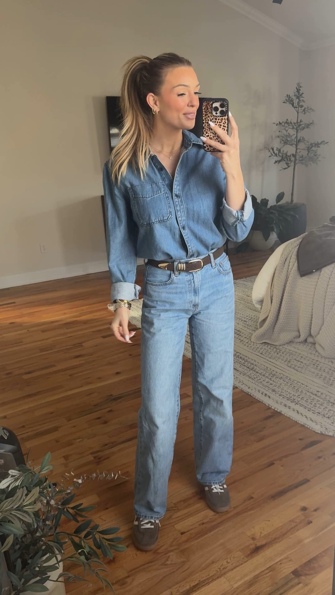 Denim on denim! 

#LTKootd #LTKdayinmylife #LTKgrwm