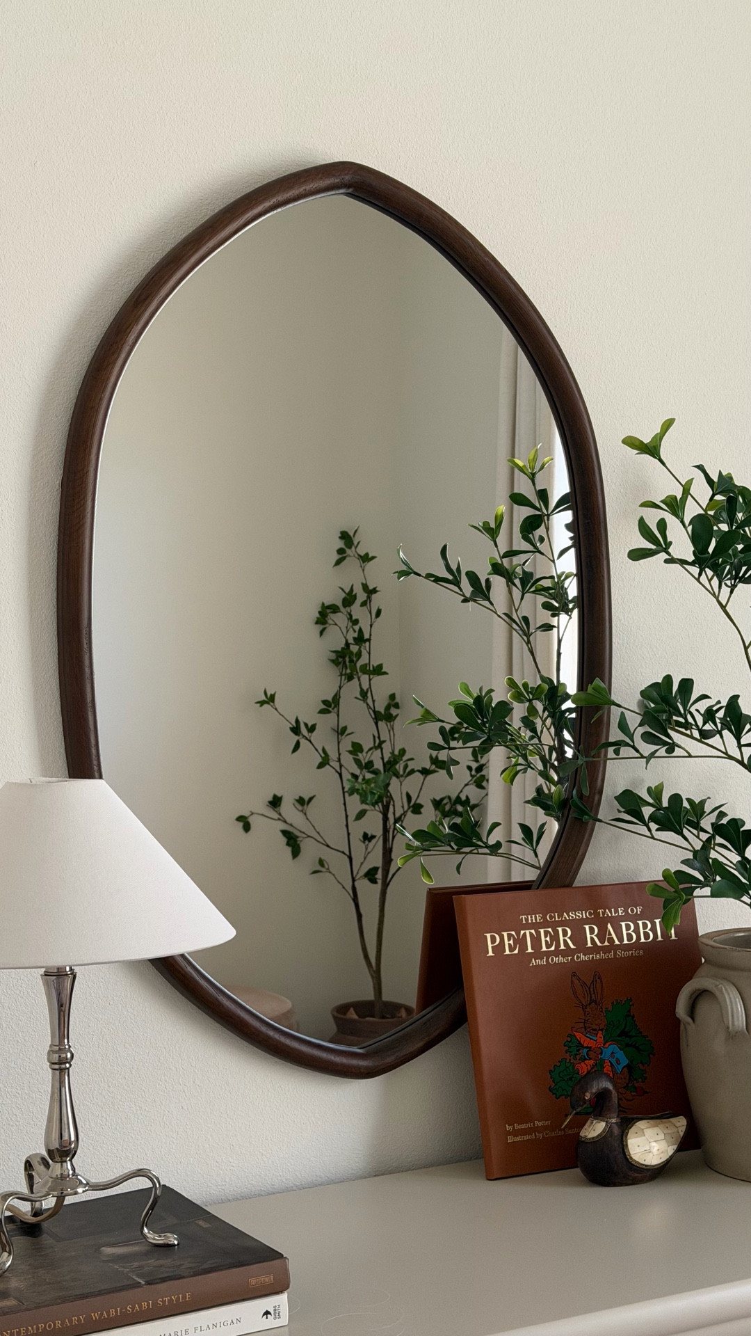 Style my daughters nursery with me! 
I added a beautiful mirror for added visual interest. Blank walls call for fun mirrors, and of course some of my favorite pieces for added decorative touch! 

#LTKU #LTKBaby #LTKHome