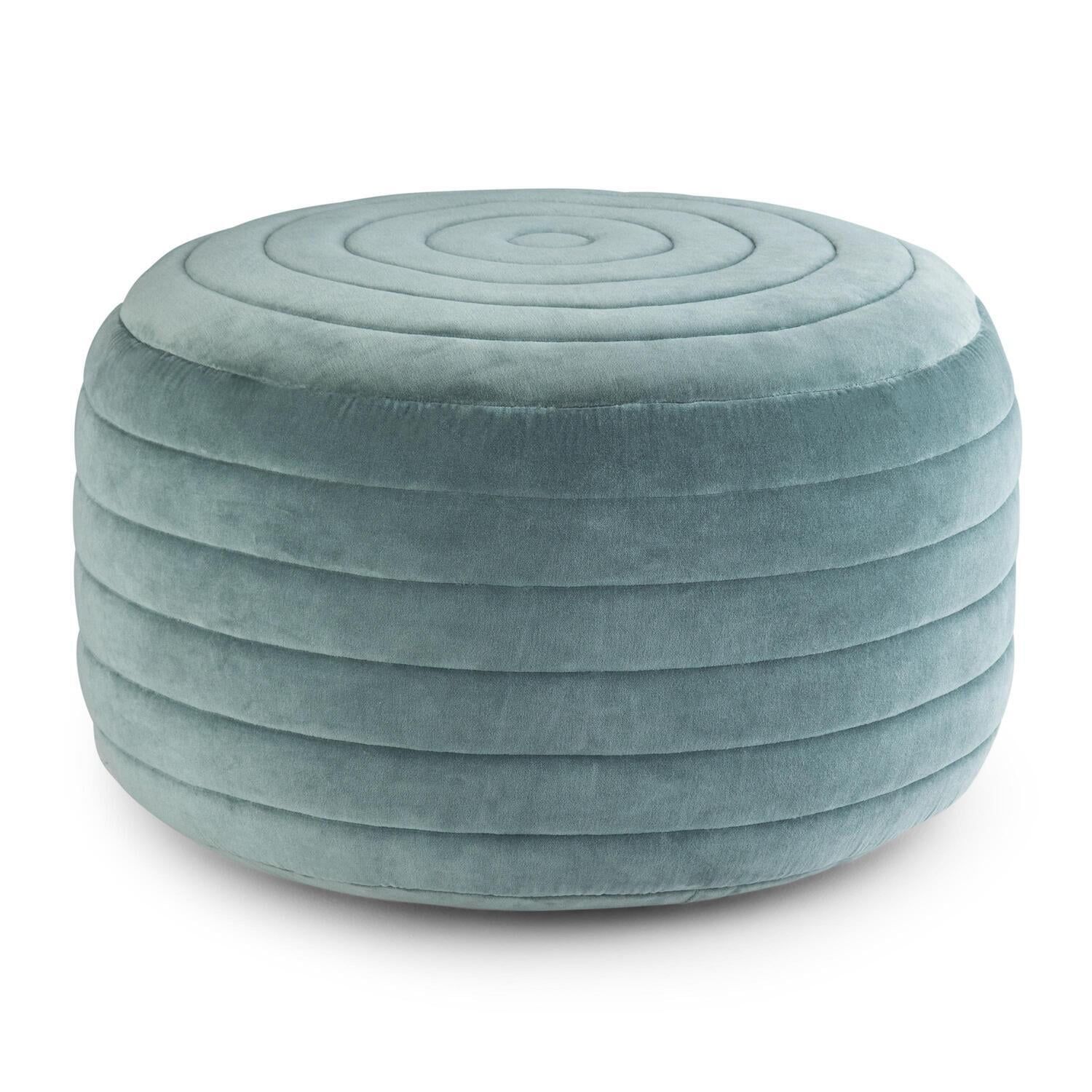 Simpli HomeVivienne Boho Round Pouf in Turquoise Velvet FabricUSD$95.00(5.0)5 stars out of 2 revi... | Walmart (US)