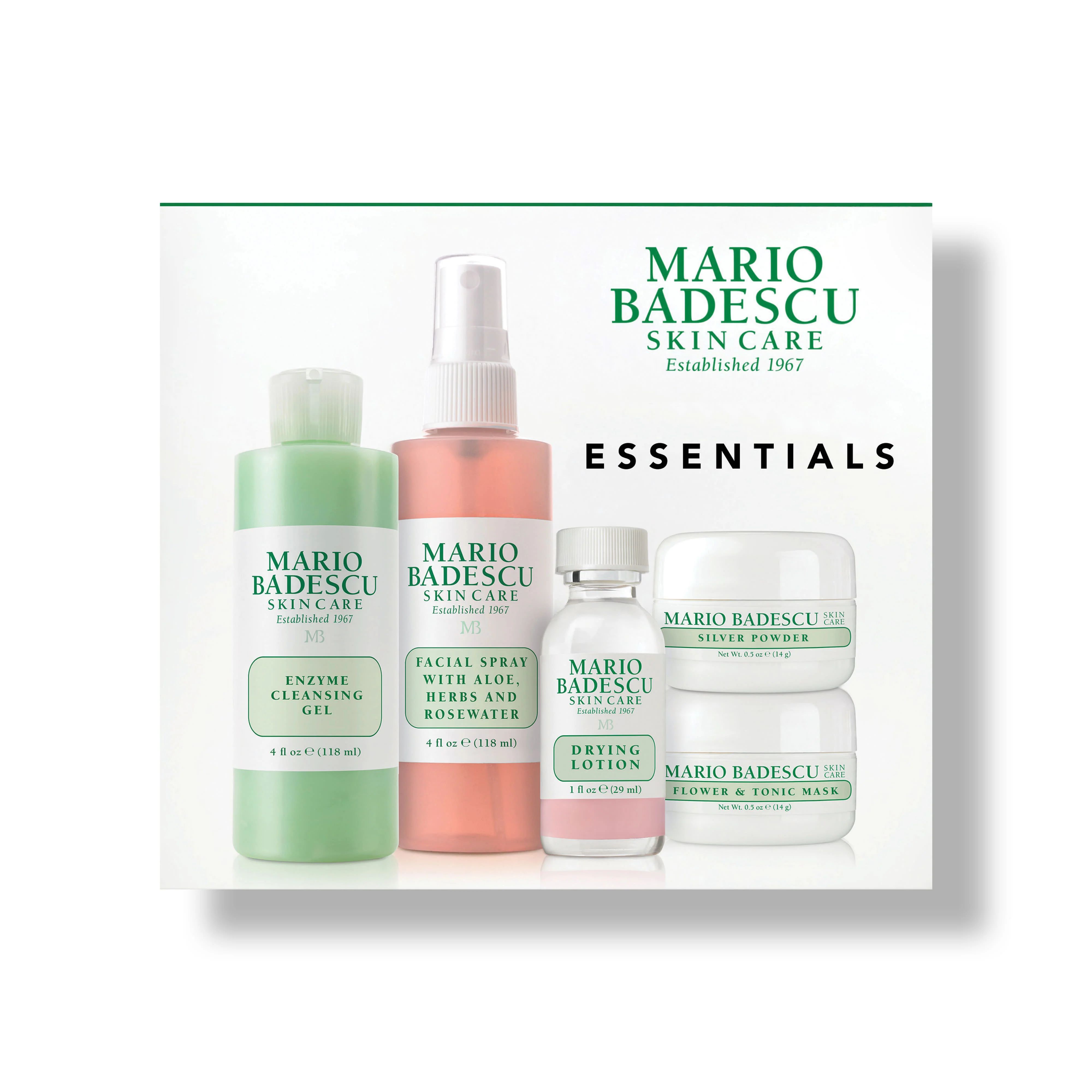 50th Anniversary Skincare Essentials Kit | Mario Badescu | Mario Badescu