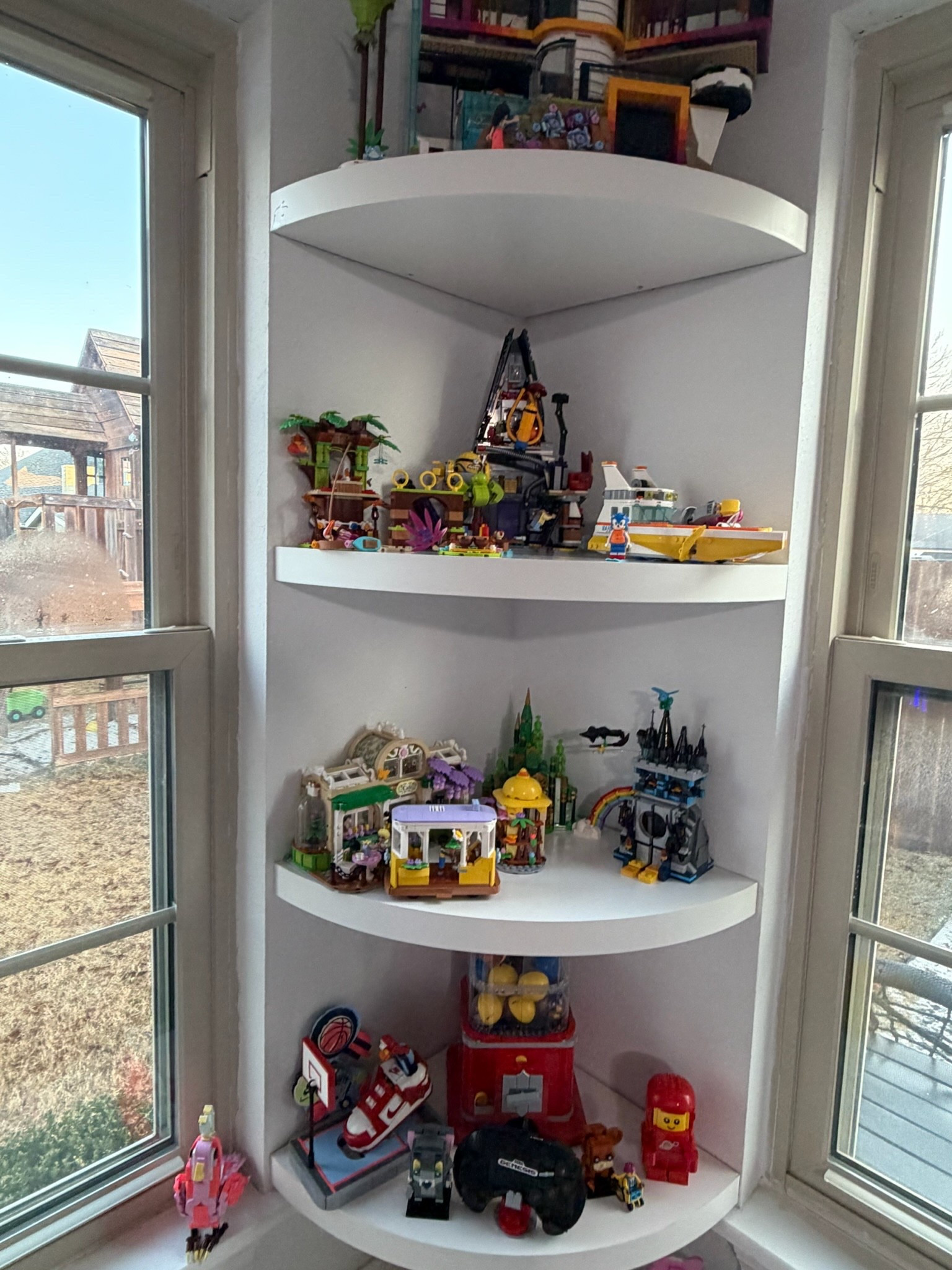 Finally got all the kids’ toys organized and it feels so good. This corner shelf holds so much and keeps everything easy to grab!

#LTKmomlife #LTKHome #LTKKids
