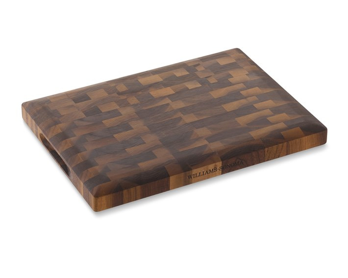 Williams Sonoma End-Grain Cutting Board, Walnut | Williams-Sonoma