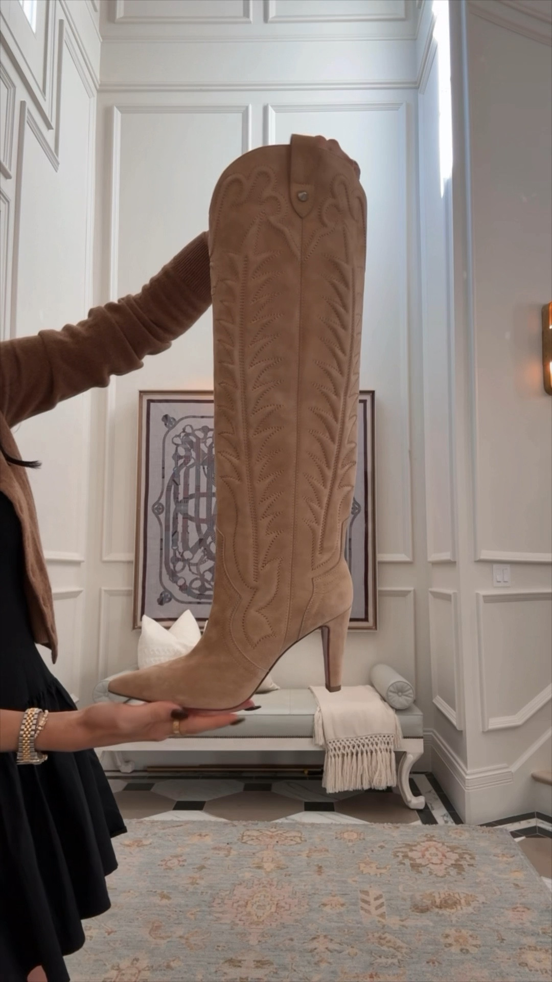 Date night look w my new boots 🤎 