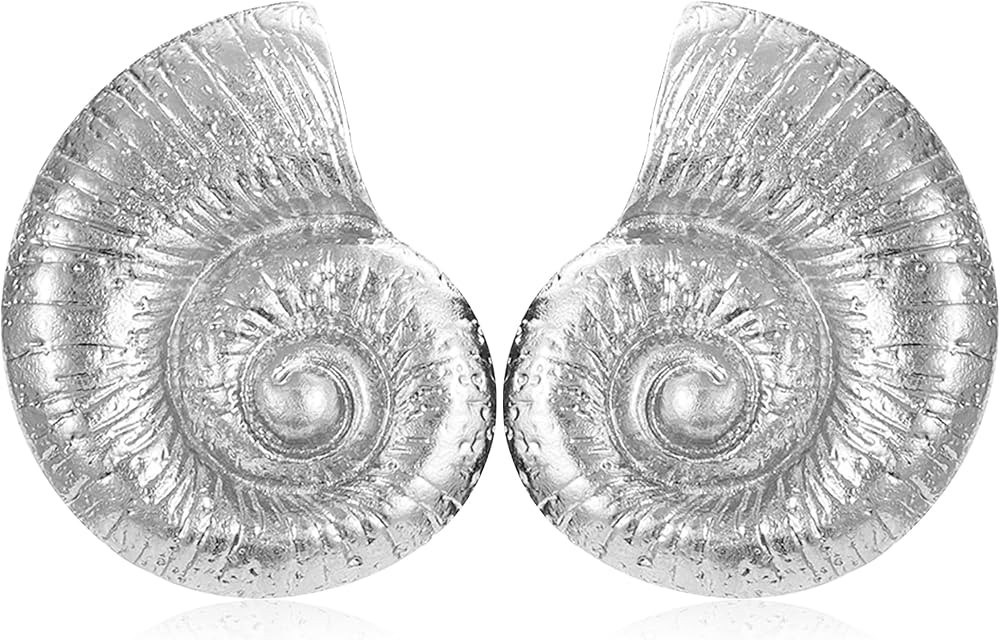 Bohemian Conch Shell Earrings for Women Statement Long Gold Teardrop Drop Dangle Earrings for Wom... | Amazon (US)