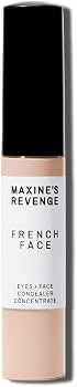 Maxine's Revenge FRENCH FACE CONCEALER | Hydrating & Blurring for Eyes + Face (Fair Peach) | Amazon (US)